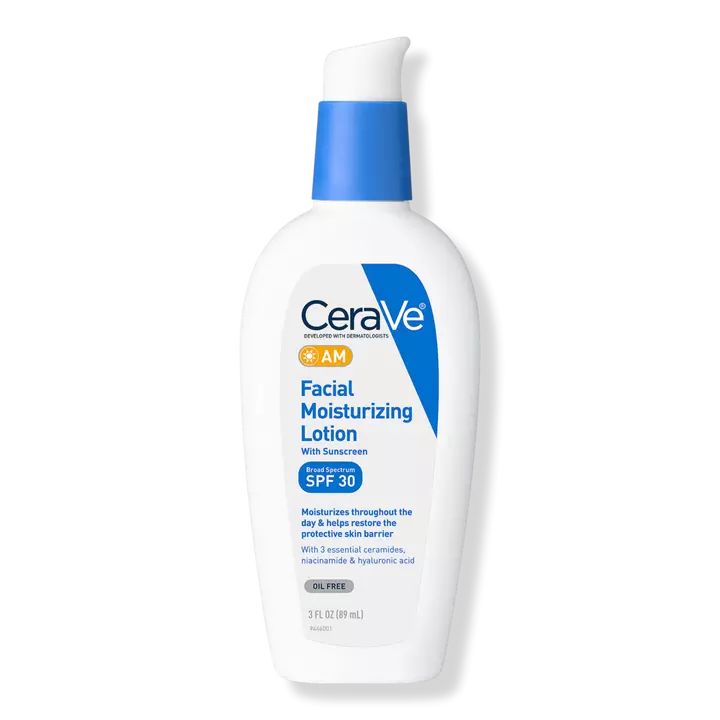 CeraVe AM Face Moisturizer con protector solar SPF 30