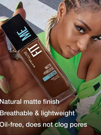 Base líquida Fit Me Matte + Poreless Maybelline