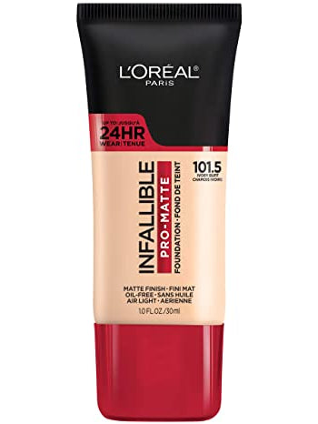 Bases Infallible Pro Mate 24HR para pieles mixtas a grasas