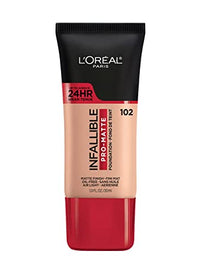 Bases Infallible Pro Mate 24HR para pieles mixtas a grasas