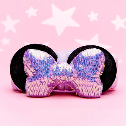 The Crème Shop | Disney: Diadema de peluche en 3D "Royal Periwinkle" x Disney