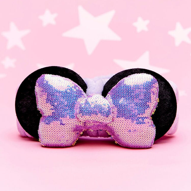 The Crème Shop | Disney: Diadema de peluche en 3D "Royal Periwinkle" x Disney