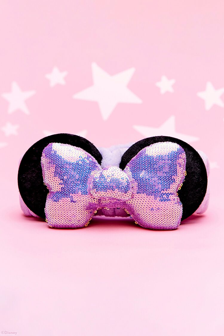 The Crème Shop | Disney: Diadema de peluche en 3D "Royal Periwinkle" x Disney