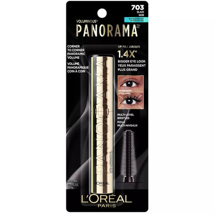 Loreal Máscara de pestañas voluminizadora y alargadora Waterproof Panorama