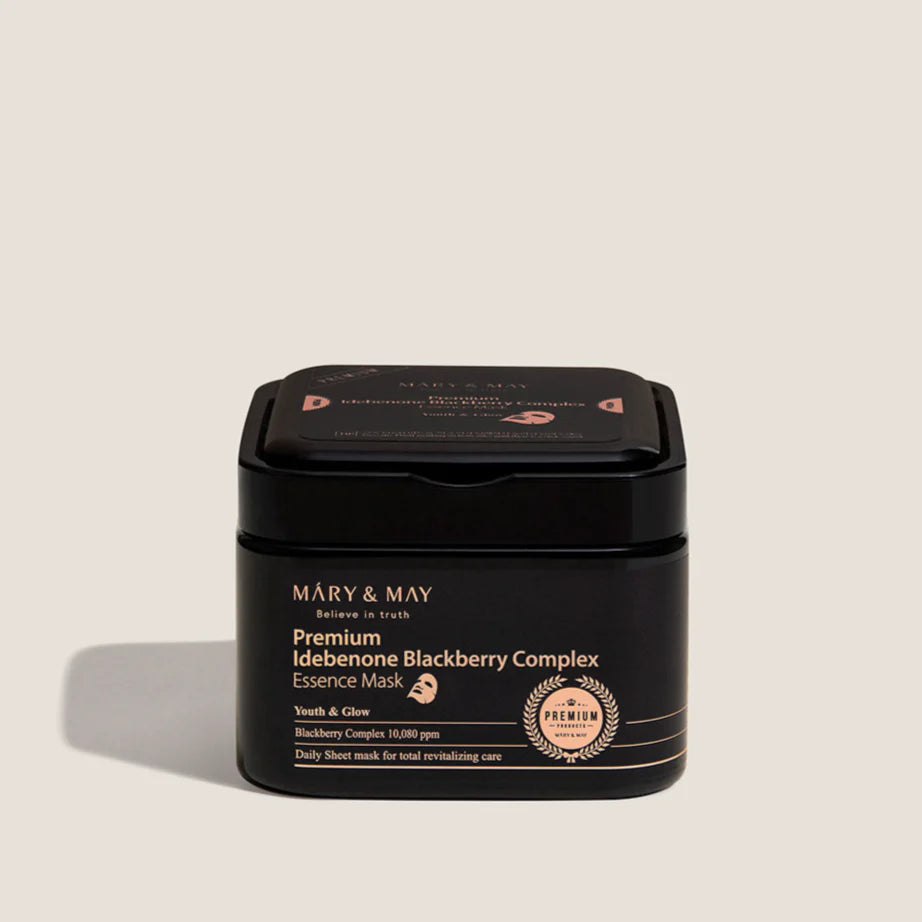 Mary & May Mascarilla con esencia de complejo de mora e idebenona premium