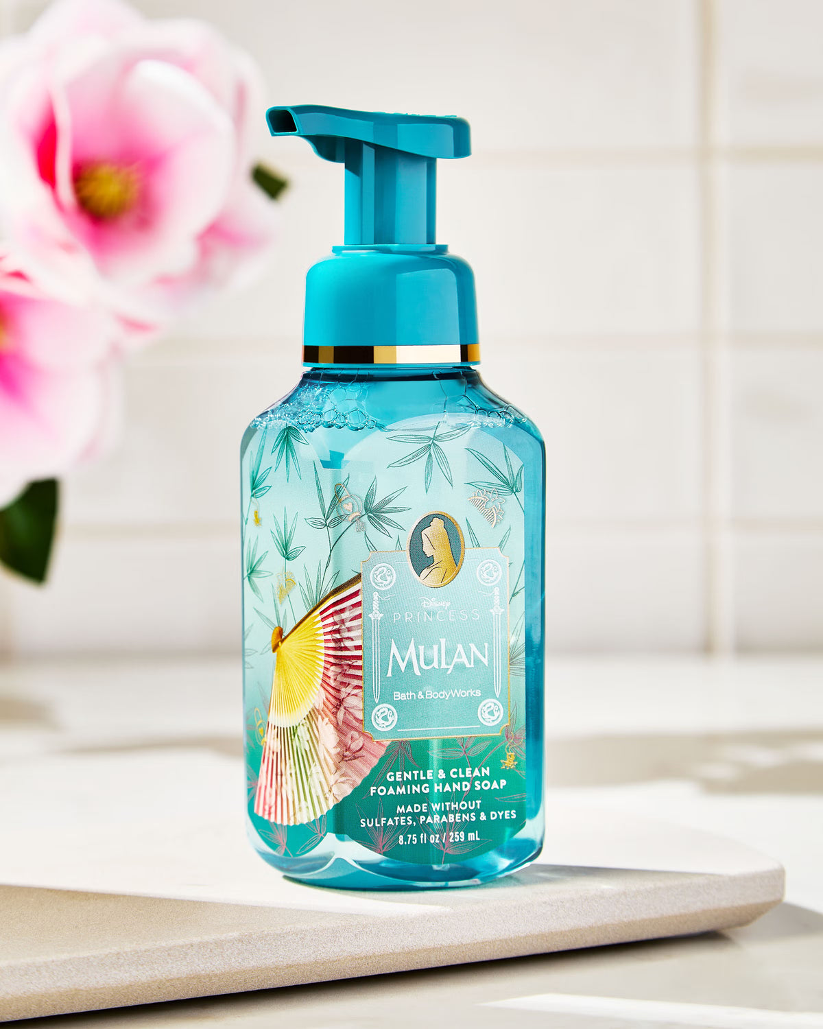 Bath & Body Works Disney Princess Mulan – Jabón Espumoso para Manos 259 ml