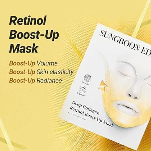 Sungboon Editor Deep Collagen Retinol Boost Up Mask Set 4u