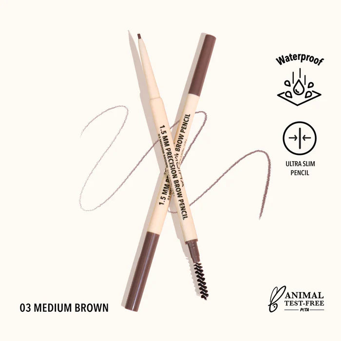 Lápiz de Precisión para Cejas Moira Beauty