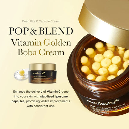 Medicube Crema en cápsulas con vitamina C profunda