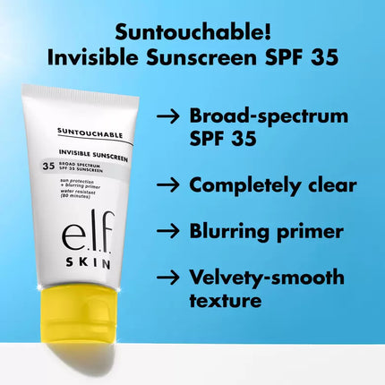 ELF ¡Suntouchable Invisible Sunscreen SPF 35