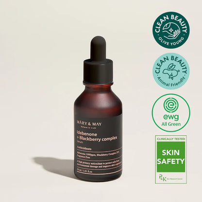 Mary & May Idebenone + Blackberry Complex Serum 30ml