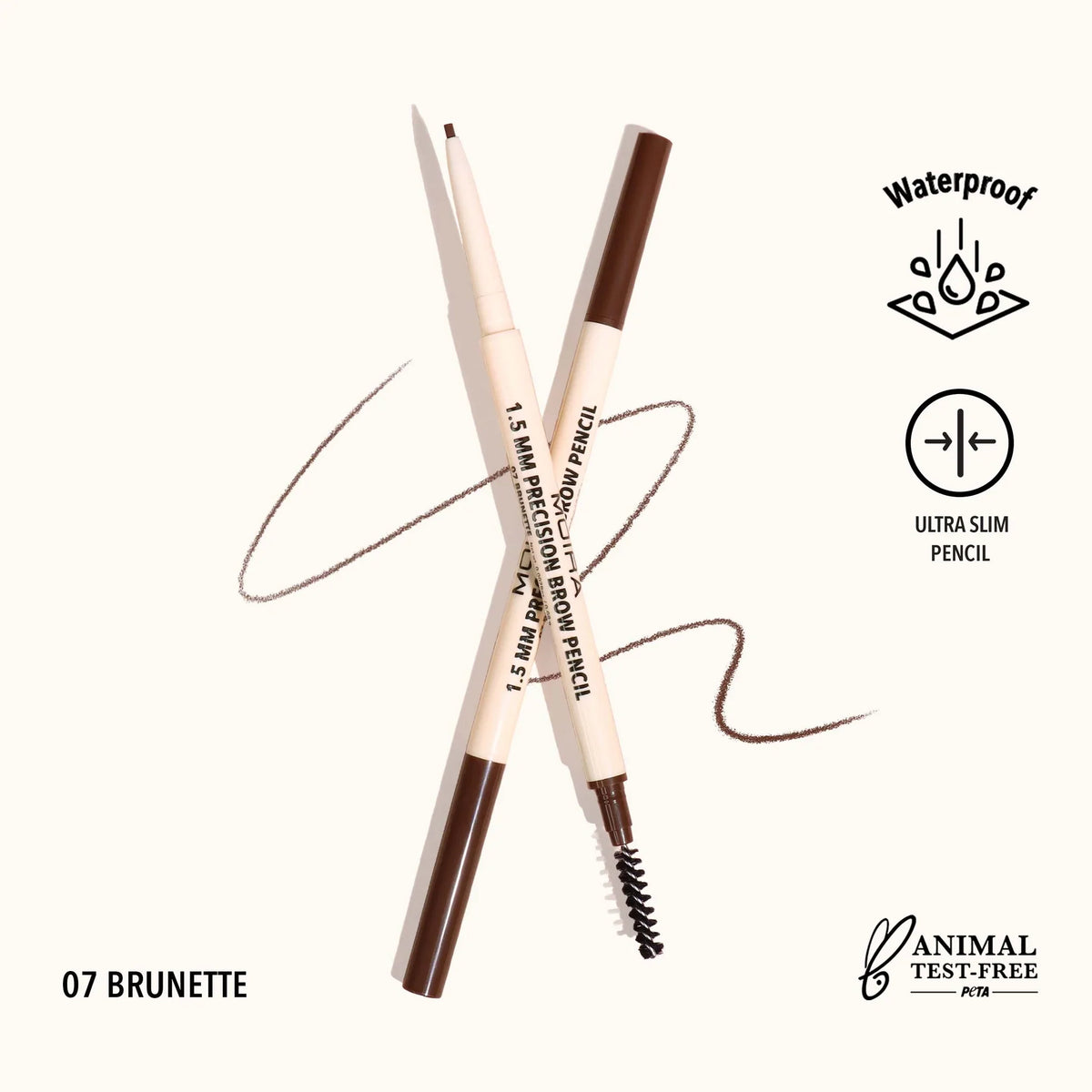 Lápiz de Precisión para Cejas Moira Beauty