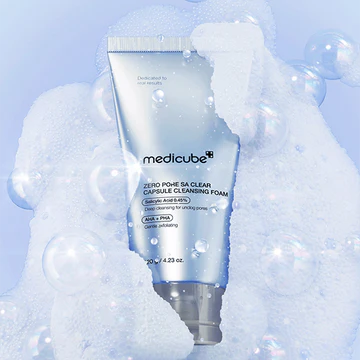 Medicube Zero Pore SA Clear Capsule Cleansing Foam 120g