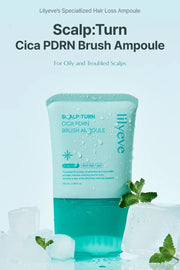 LILYEVE SCALP:TURN CICA PDRN Brush Ampoule – 100 ml