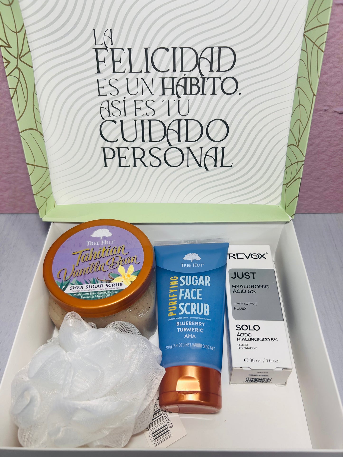 Tree Hut Set día de la madres Exfoliante de vainilla de Tahití