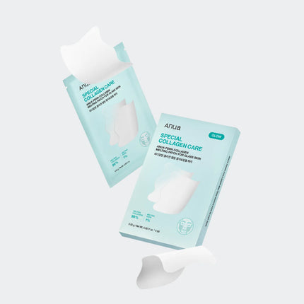 ANUA PDRN Collagen Melting Patch for Glass Skin – Parches de Colágeno y PDRN para Líneas de Expresión