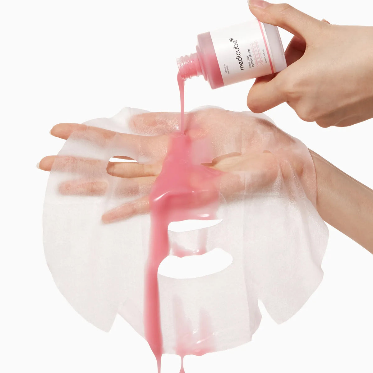 Medicube PDRN Pink Peptide Serum Mask – 1 unidad