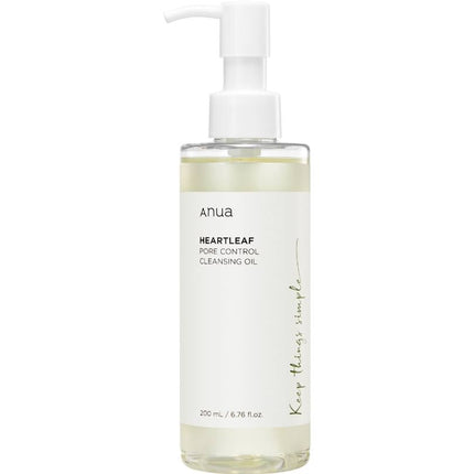 Anua Aceite limpiador para el control de poros Heartleaf