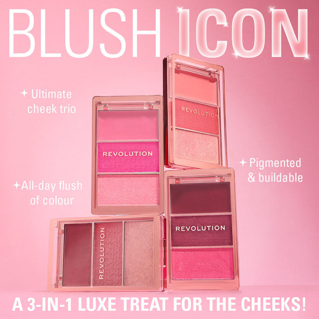 Paleta Revolution Blush Icon