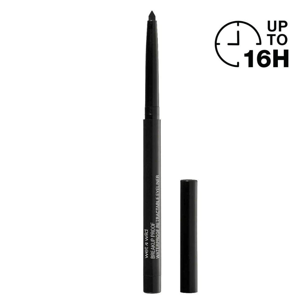 wet n wild Breakup Proof Waterproof Retractable Gel Eyeliner – Delineador en Gel Waterproof