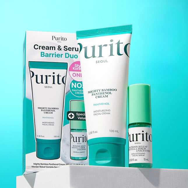 Purito Seoul Bamboo Panthenol Cream Set
