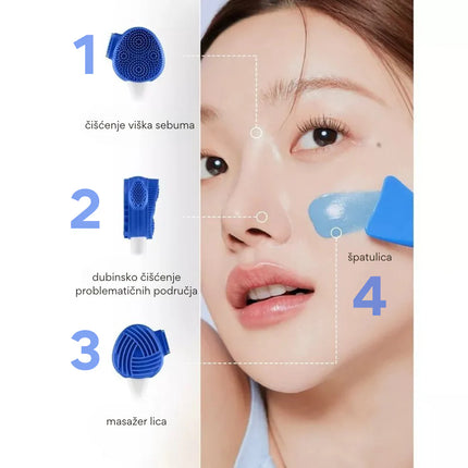 Medicube Cepillo multiporos y aplicador de mascarilla facial
