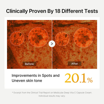 Medicube Crema en cápsulas con vitamina C profunda