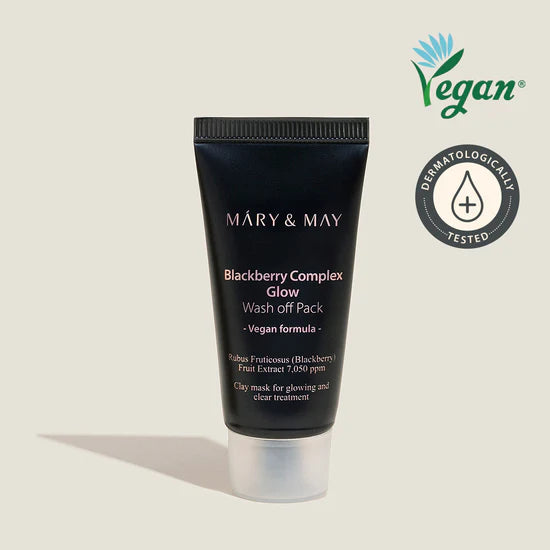 Mary&May Blackberry Complex Glow - Wash Off Pack 30 g