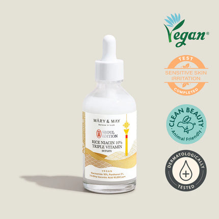 Mary&May Rice niacinamida 10% Triple Vitamin Serum 80ml