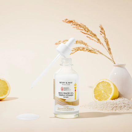 Mary&May Rice niacinamida 10% Triple Vitamin Serum 80ml