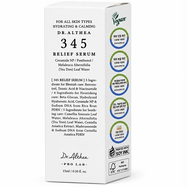 Dr. Althea 345 Relief Serum – Mini 15 ml