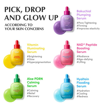 EQQUALBERRY NAD+ Peptide Boosting Serum 30ML
