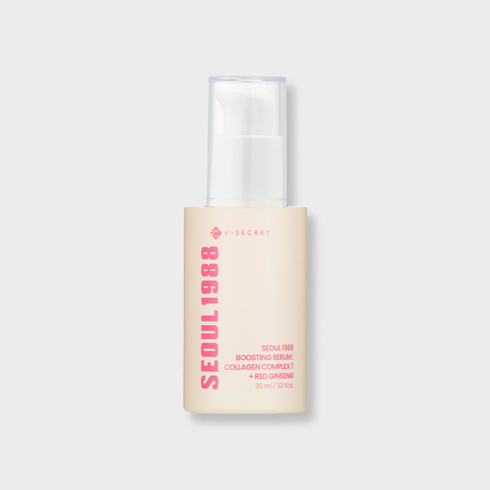 KSecret SEOUL 1988 Boosting Serum: Collagen Complex 7 + Red Ginseng 30ml