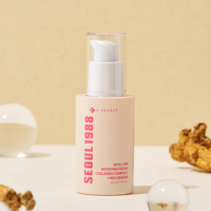 KSecret SEOUL 1988 Boosting Serum: Collagen Complex 7 + Red Ginseng 30ml