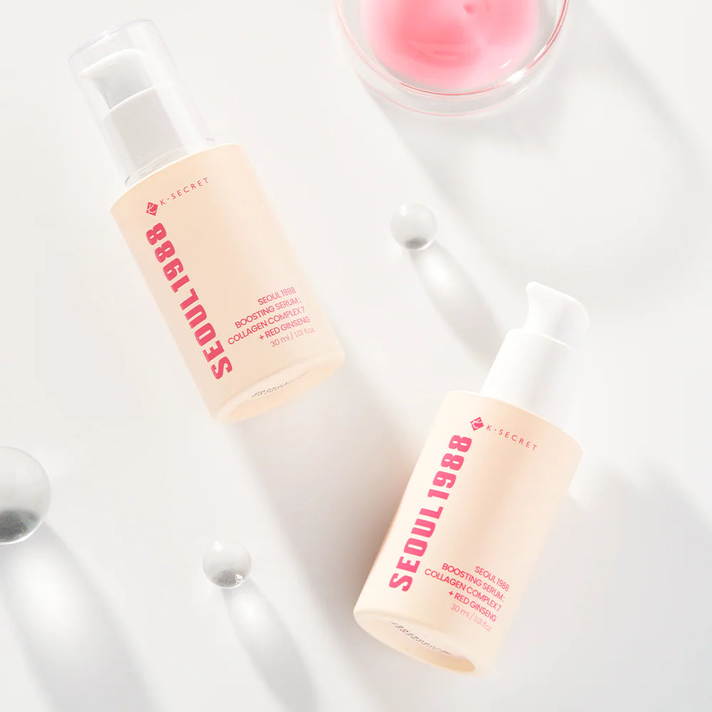 KSecret SEOUL 1988 Boosting Serum: Collagen Complex 7 + Red Ginseng 30ml