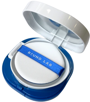 Round Lab Cushion solar hidratante con bloqueo UV SPF50+ de amplio espectro 15g