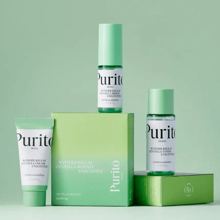 Purito Wonder Releaf Centella Mini Kit Unscented