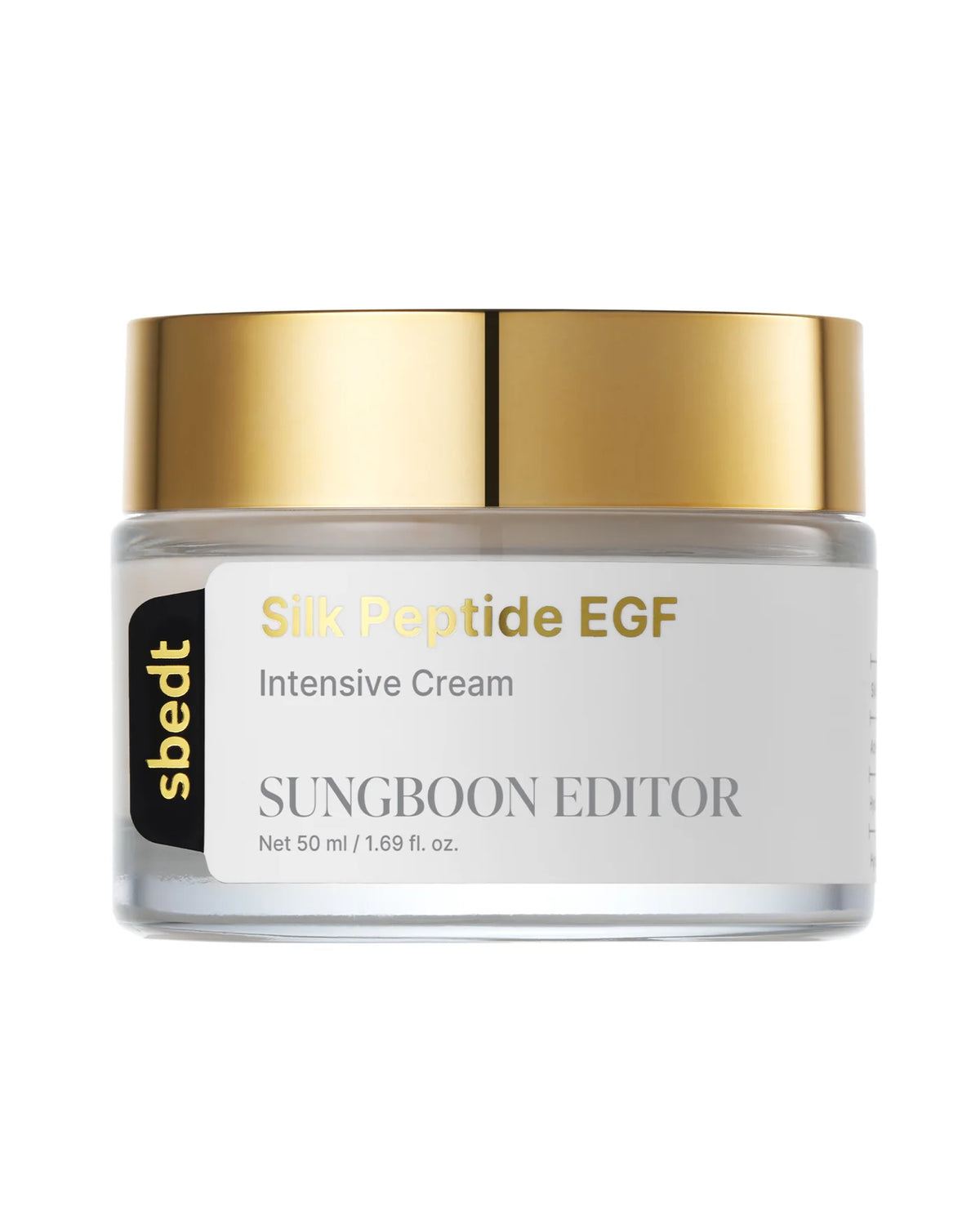 SUNGBOON EDITOR Silk Peptide EGF Intensive Cream – Crema Reafirmante con Péptidos y EGF 50 ml