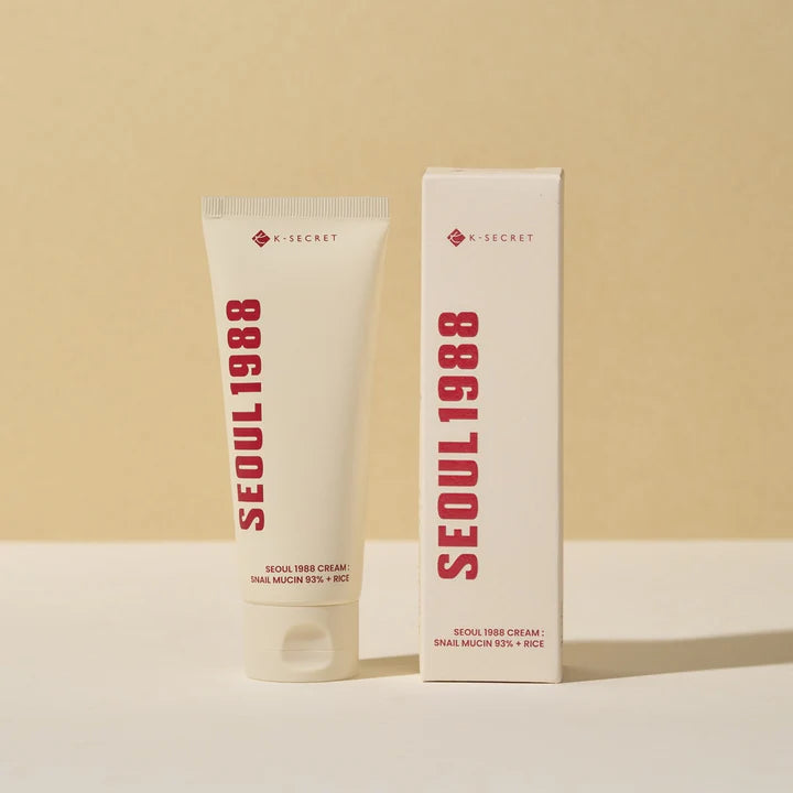 KSECRET - SEOUL 1988 Cream : Snail Mucin 93% + Rice 100ml