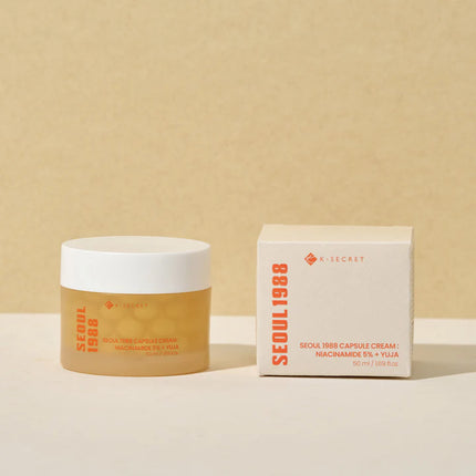 K-Secret SEOUL 1988 Capsule Cream : Niacinamide 5% + Yuja 50ml