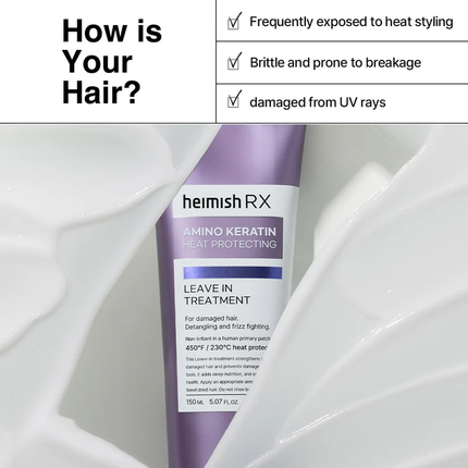 Heimish RX Amino Keratin Heat Protecting Leave In Treatment 150ml