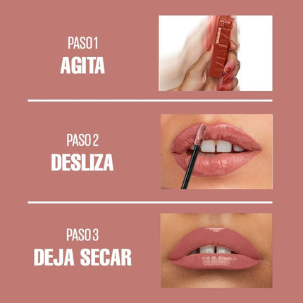 Maybelline Super Stay - Lápiz labial líquido Vinyl