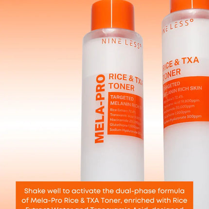 MELA-PRO Rice & TXA Toner 200ml Nineless