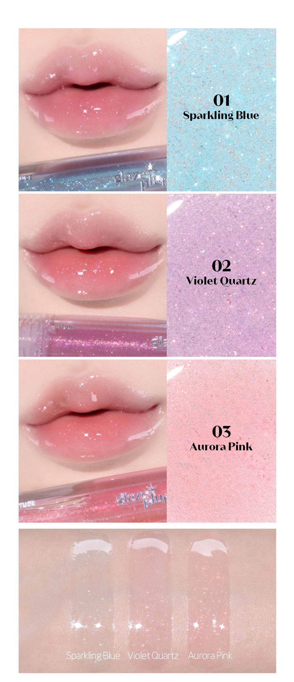 ETUDE Glaze Plump Gloss – Lip Gloss Voluminizador
