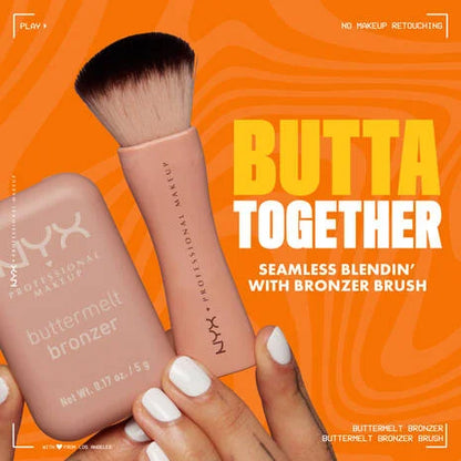 NYX Buttermelt Pressed Powder Natural Finish Bronzer