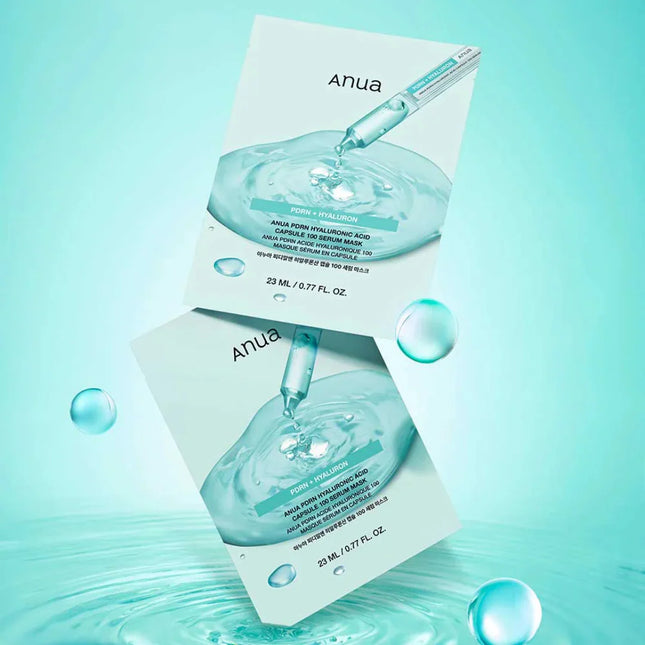 Anua Mascarilla PDRN Hyaluronic Acid Capsule 100 Serum Mask