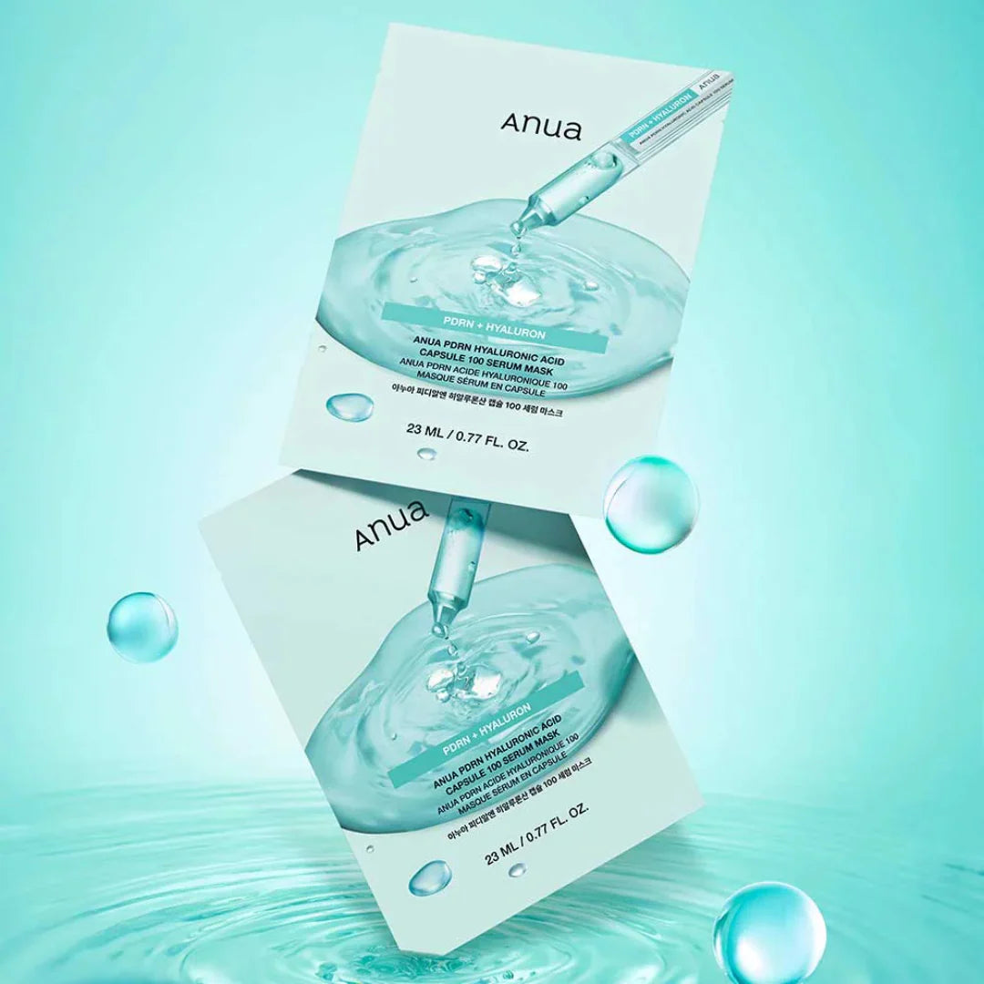 Anua Mascarilla PDRN Hyaluronic Acid Capsule 100 Serum Mask