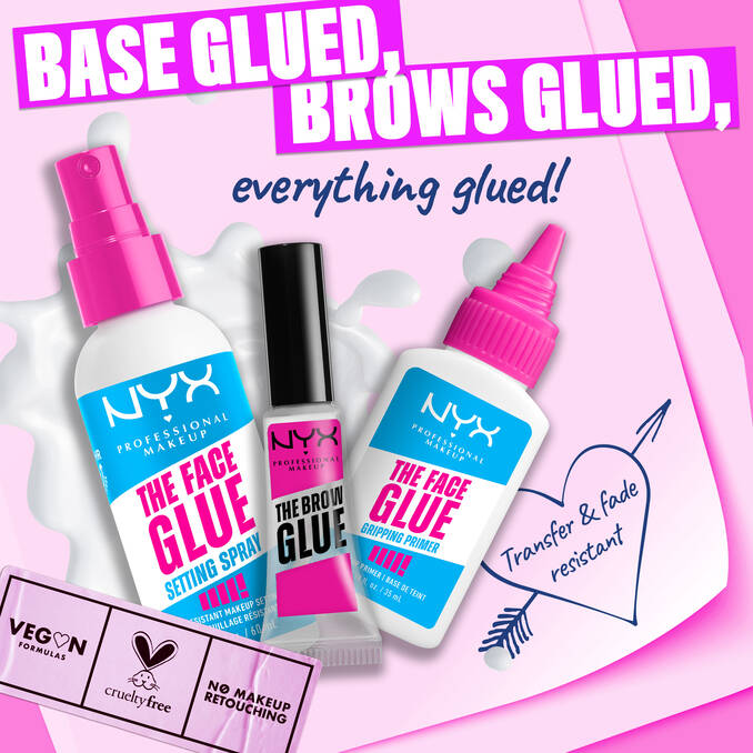 NYX The Face Glue Gripping Setting Spray Fijador de Maquillaje