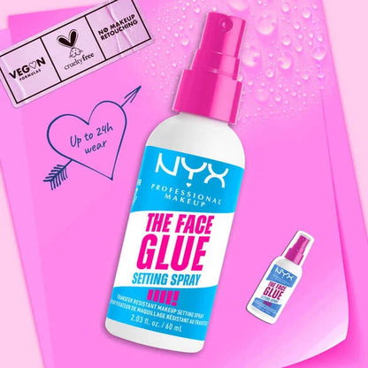 NYX The Face Glue Gripping Setting Spray Fijador de Maquillaje