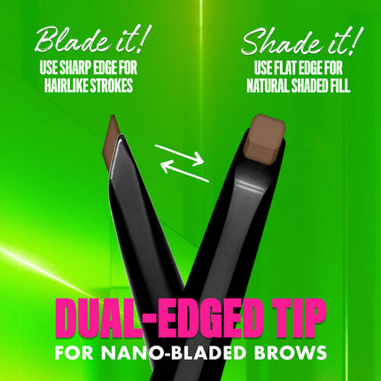 Nyx Lapiz de Cejas Blade & Shade Nano